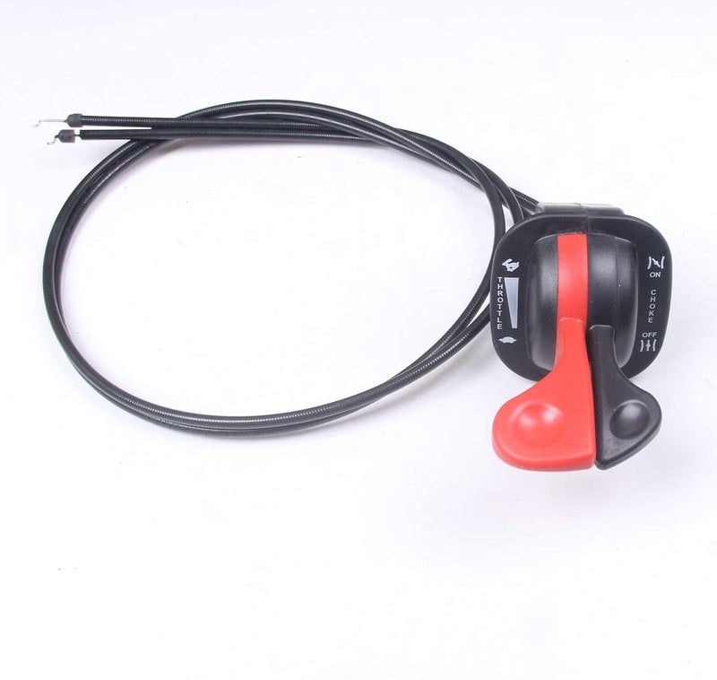 Goodbest New Throttle & Choke Cables Compatible with 1734506SM 1721950 39'' Dual Control Assembly 16HP-23HP - Image 2